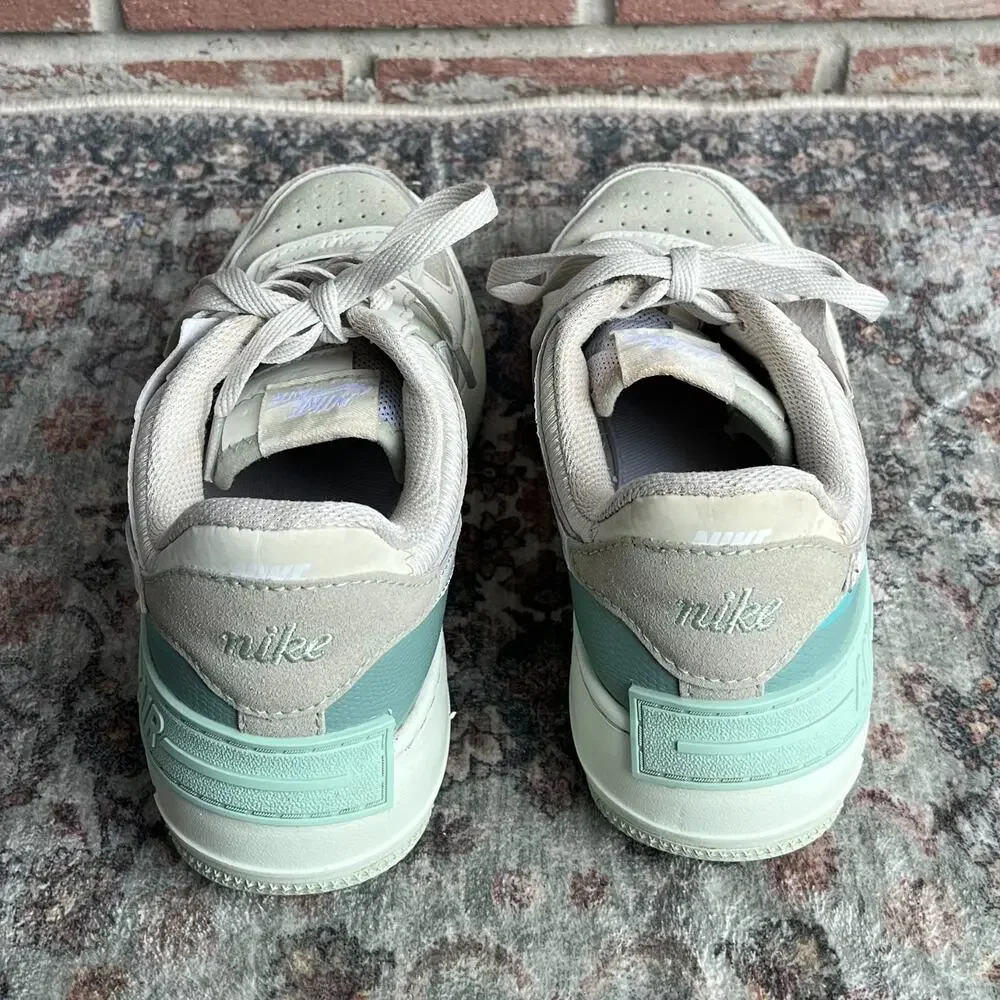 Nike Air Force 1 AF1 Shadow Spruce Aura Pistachio Frost / Womens 8 / CW2655-001